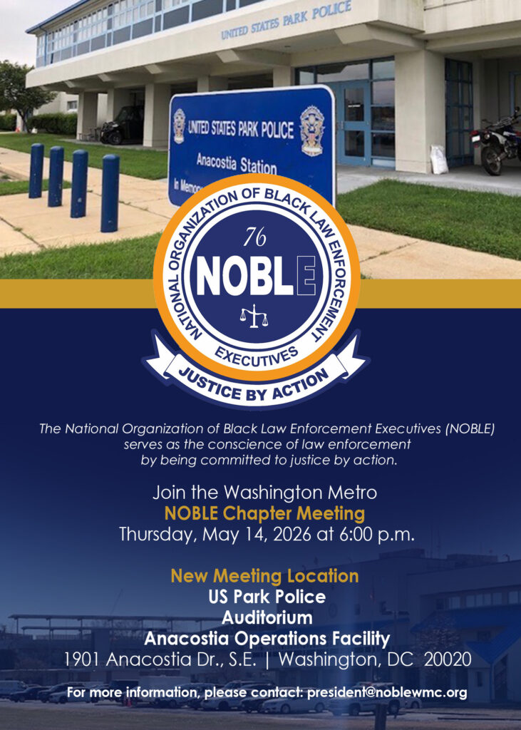 may 2026 noble washington metro chapter business meeting